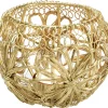 Deko & Geschenkartikel-KARE Design Teelichthalter Hayat Brass O12Cm