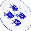 Geschirr & Tischaccessoires-KARE Design Teller Aquarium O22Cm