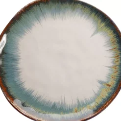 Geschirr & Tischaccessoires-KARE Design Teller Laguna Blau O26Cm