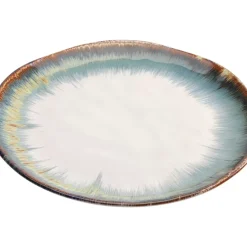 Geschirr & Tischaccessoires-KARE Design Teller Laguna Blau O26Cm
