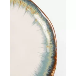 Geschirr & Tischaccessoires-KARE Design Teller Laguna Blau O20Cm