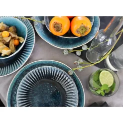 Geschirr & Tischaccessoires-KARE Design Teller Mustique O27Cm