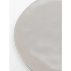 Geschirr & Tischaccessoires-KARE Design Teller Organic Grau O26Cm