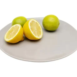Geschirr & Tischaccessoires-KARE Design Teller Organic Grau O26Cm
