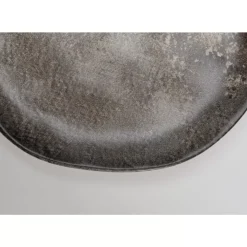 Geschirr & Tischaccessoires-KARE Design Teller Savannah Braun/Grau Matt O26Cm