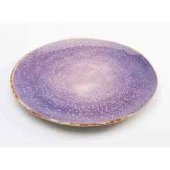 Geschirr & Tischaccessoires-KARE Design Teller Shirley Violett O21Cm