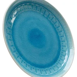 Geschirr & Tischaccessoires-KARE Design Teller Sicilia Blau O27Cm