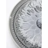 Geschirr & Tischaccessoires-KARE Design Teller Sicilia Mandala Grau O21Cm