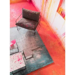 Teppiche-KARE Design Teppich Abstract Hellblau 170X240Cm