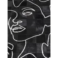 Teppiche-KARE Design Teppich Art Faces 170X240Cm