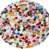 Teppiche-KARE Design Teppich Circle Multi O150Cm