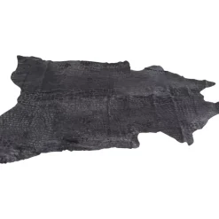 Teppiche-KARE Design Teppich Croco Schwarz