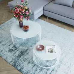Teppiche-KARE Design Teppich Glimmer Blau 170X240Cm