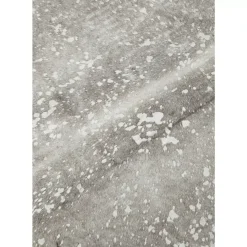 Teppiche-KARE Design Teppich Hide Acid Wash Silber