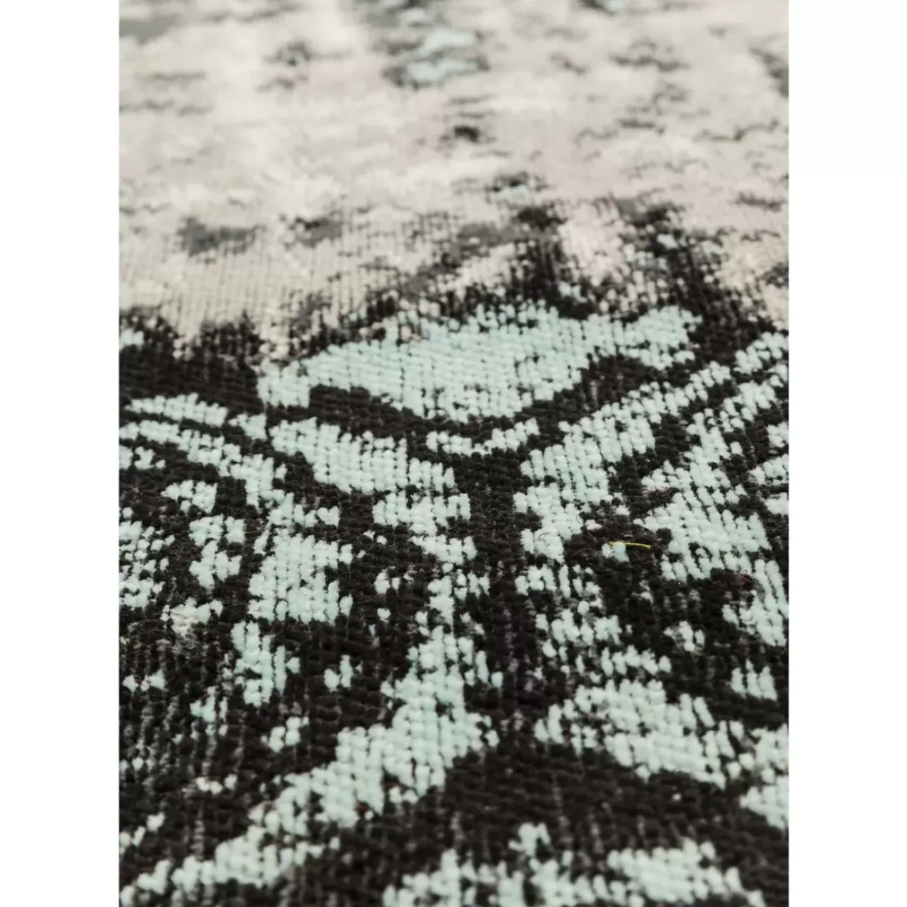 Teppiche-KARE Design Teppich Kelim Ornament Turkis 200X300Cm