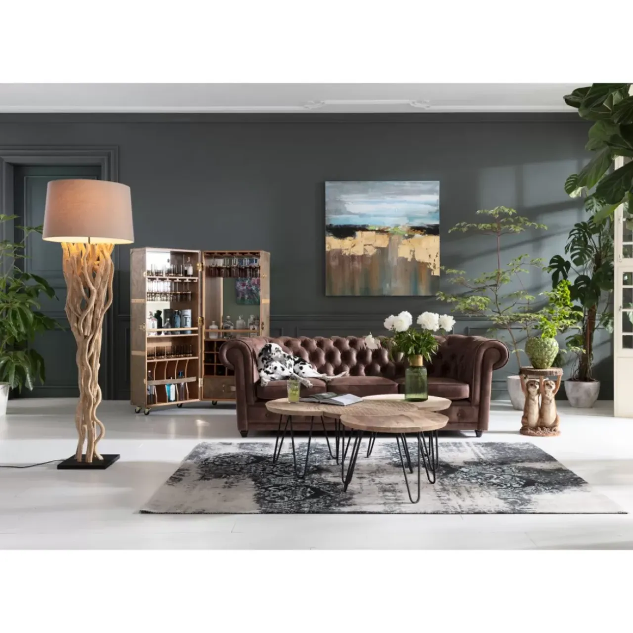 Teppiche-KARE Design Teppich Kelim Ornament Turkis 200X300Cm