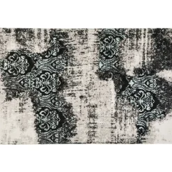 Teppiche-KARE Design Teppich Kelim Ornament Turkis 170X240Cm