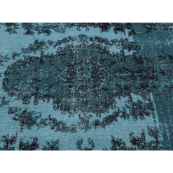 Teppiche-KARE Design Teppich Kelim Pop Turquoise 200X300Cm