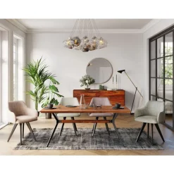 Teppiche-KARE Design Teppich Runway Grau 200X300Cm