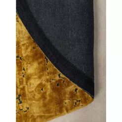 Teppiche-KARE Design Teppich Silja Gelb O200Cm