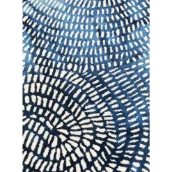 Teppiche-KARE Design Teppich Stamp Blau 200X300Cm