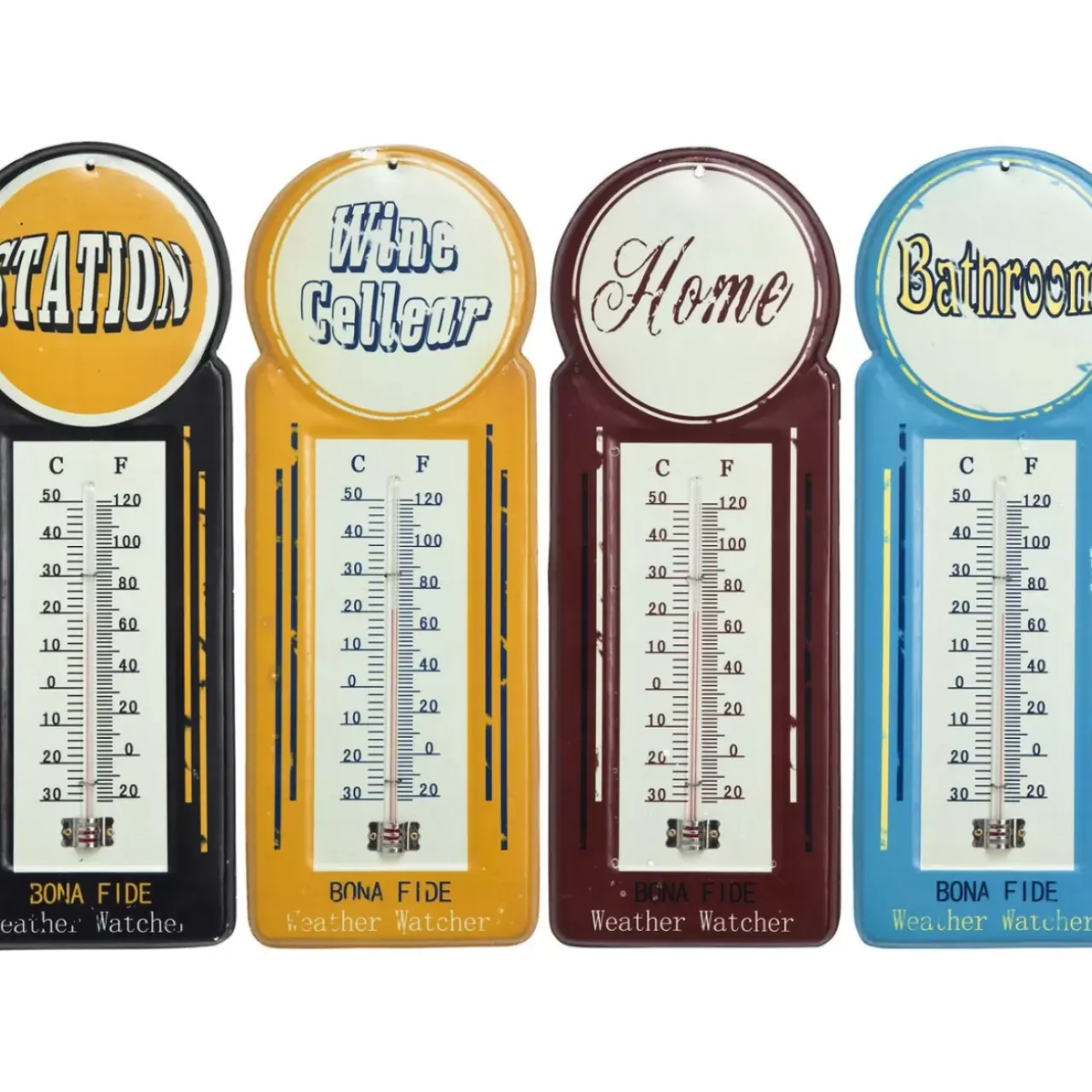 Deko & Geschenkartikel-KARE Design Thermometer Vintage Home Sortiert