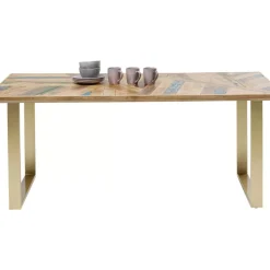 Tische-KARE Design Tisch Abstract Messing 180X90