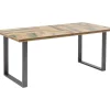 Tische-KARE Design Tisch Abstract Rohstahl 180X90