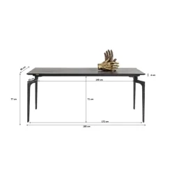 Tische-KARE Design Tisch Bug 180X90Cm