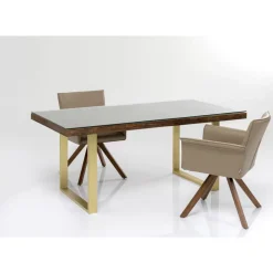 Tische-KARE Design Tisch Conley Messing 160X80