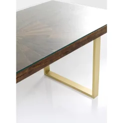 Tische-KARE Design Tisch Conley Messing 160X80