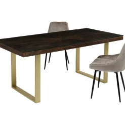 Tische-KARE Design Tisch Conley Messing 180X90