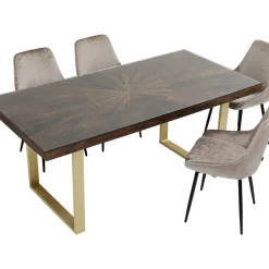 Tische-KARE Design Tisch Conley Messing 180X90