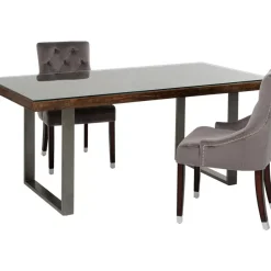 Tische-KARE Design Tisch Conley Rohstahl 180X90