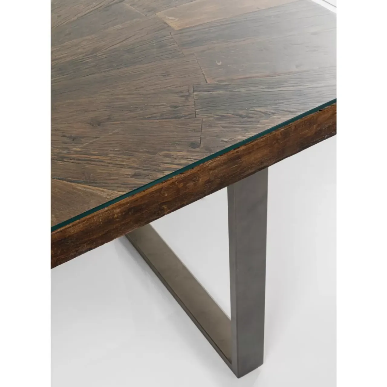 Tische-KARE Design Tisch Conley Rohstahl 180X90