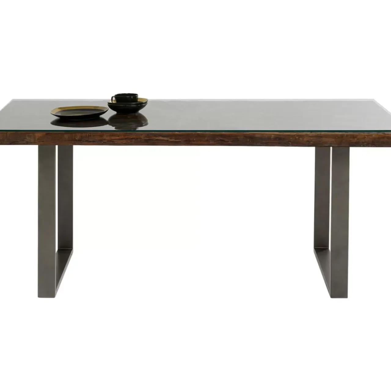 Tische-KARE Design Tisch Conley Rohstahl 180X90