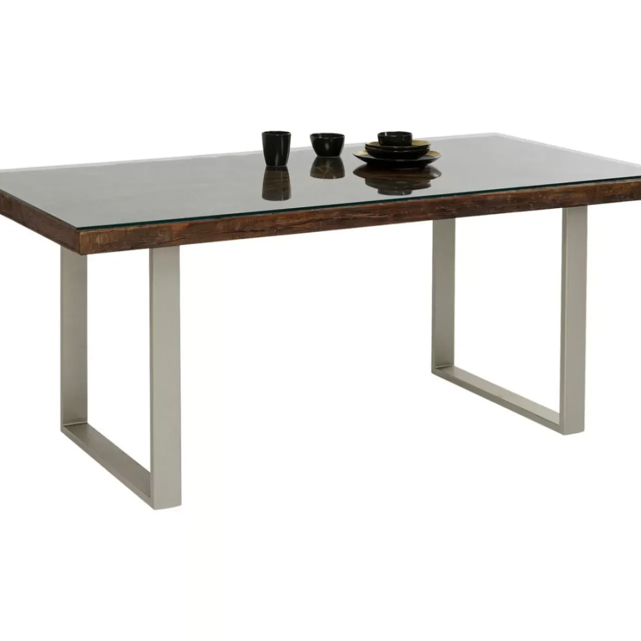 Tische-KARE Design Tisch Conley Silber 180X90