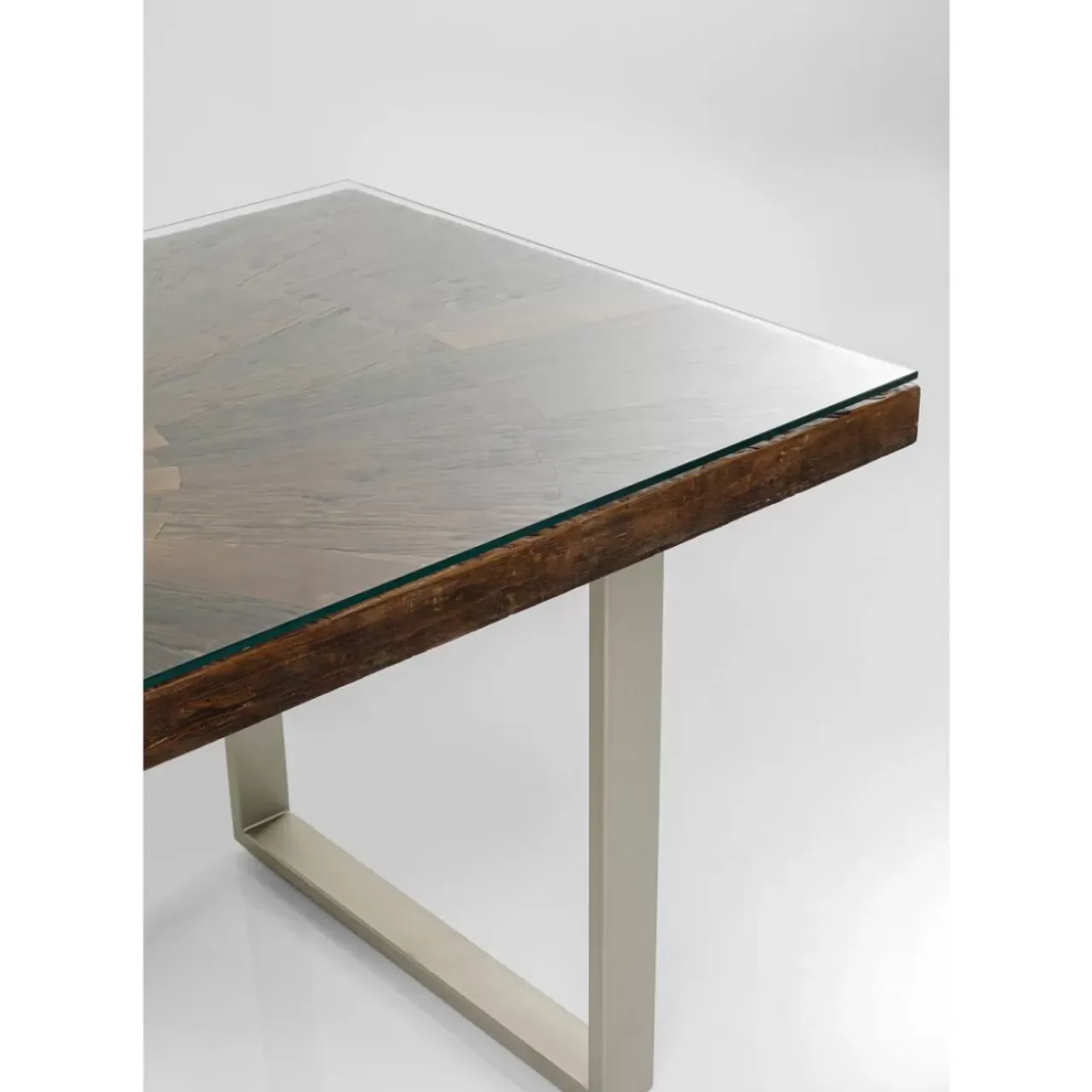 Tische-KARE Design Tisch Conley Silber 180X90
