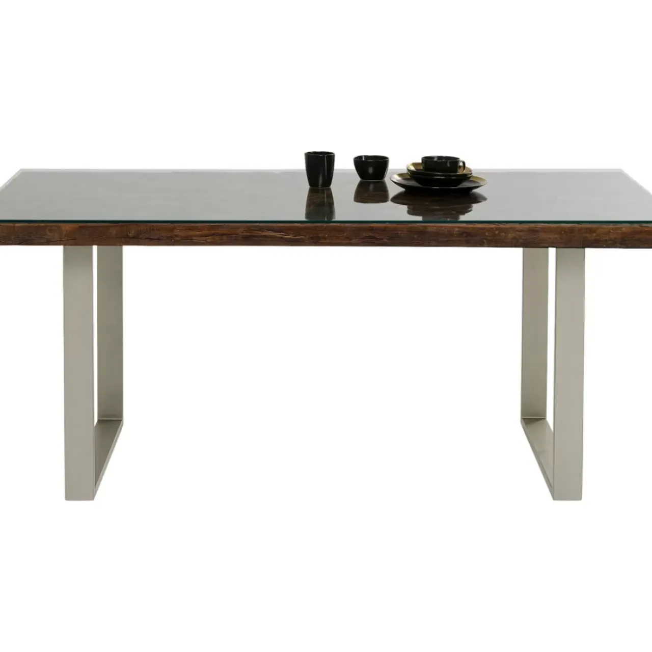 Tische-KARE Design Tisch Conley Silber 180X90