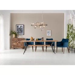 Tische-KARE Design Tisch Downtown Eiche 220X100Cm
