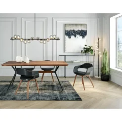 Tische-KARE Design Tisch Downtown Walnuss 220X100Cm