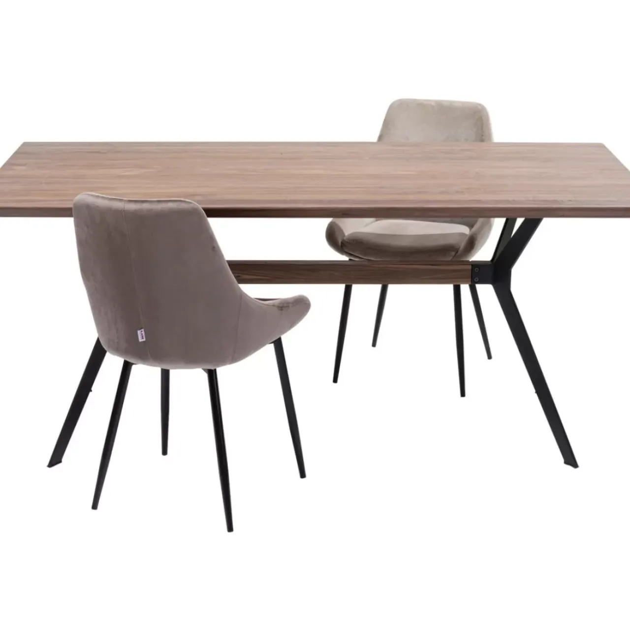 Tische-KARE Design Tisch Downtown Walnuss 220X100Cm