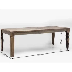 Tische-KARE Design Tisch Duld Range 220X100Cm