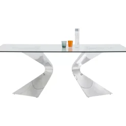 Tische-KARE Design Tisch Gloria Chrome 200X100Cm
