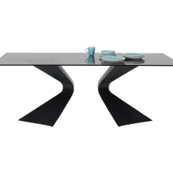 Tische-KARE Design Tisch Gloria Schwarz 200X100Cm