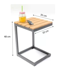Outdoormöbel-KARE Design Tisch Happy Day
