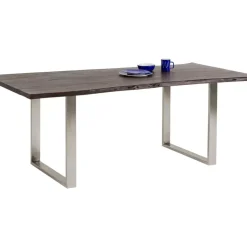 Tische-KARE Design Tisch Harmony Dunkel Chrom 180X90