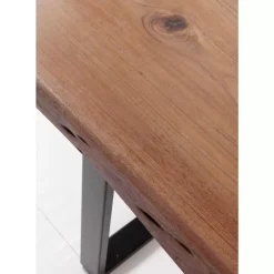 Tische-KARE Design Tisch Harmony Dunkel Chrom 200X100