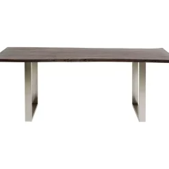 Tische-KARE Design Tisch Harmony Dunkel Chrom 200X100
