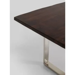 Tische-KARE Design Tisch Harmony Dunkel Chrom 200X100